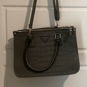 Designer leather hand bag